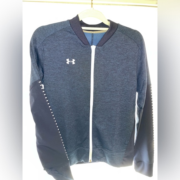 Under Armour- Zip- Jacket- navy - Picture 1 of 2